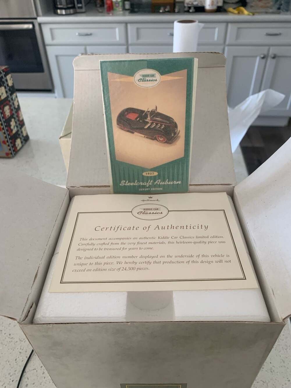 Hallmark Kiddie Car Classics 1937 Steelcraft Auburn Luxury Edition QHG9021